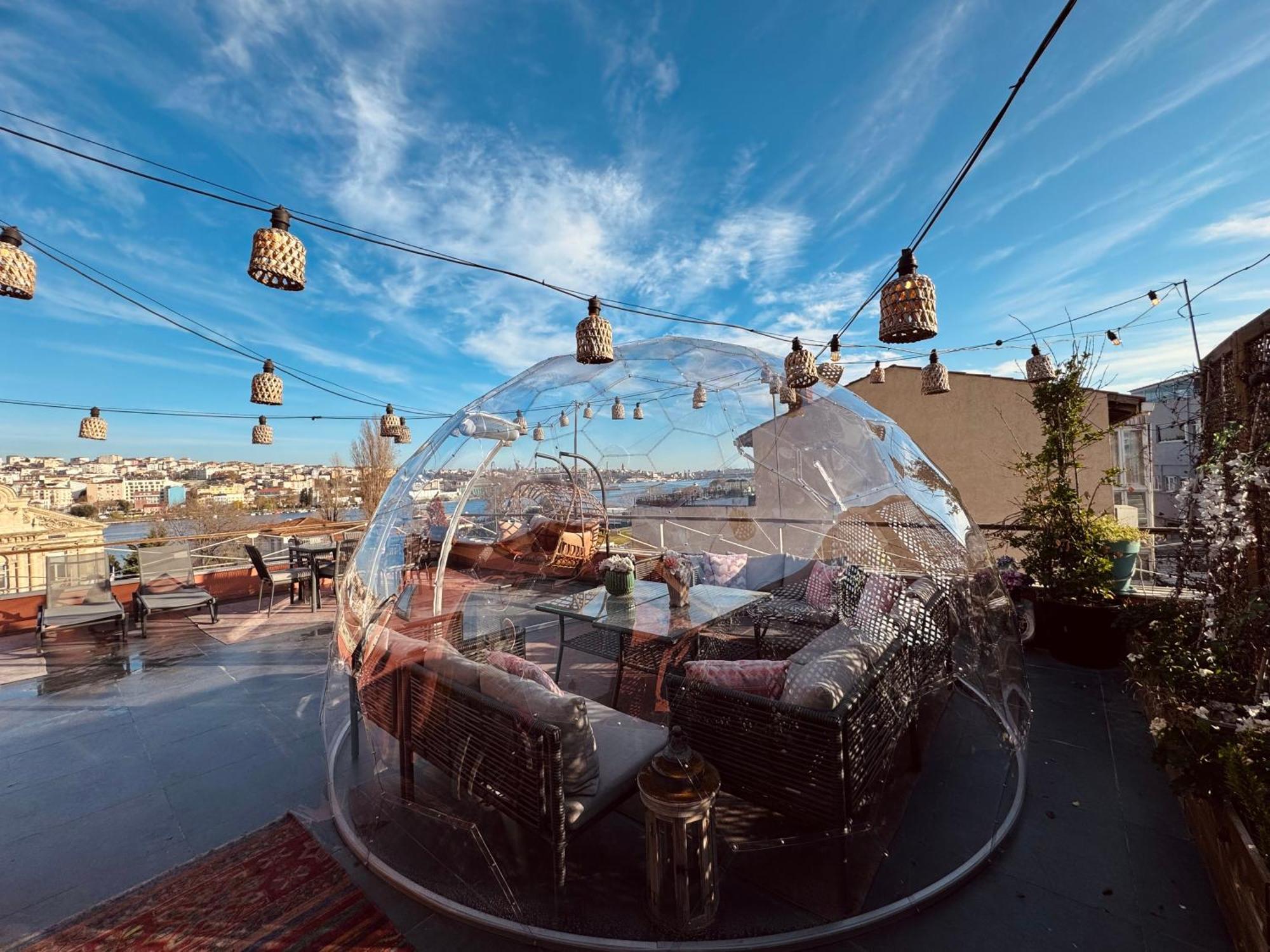 Waterfront Apartment By The Tram - Terrace With Dome & Golden Horn View In Fatih Provincia di Provincia di Istanbul Esterno foto