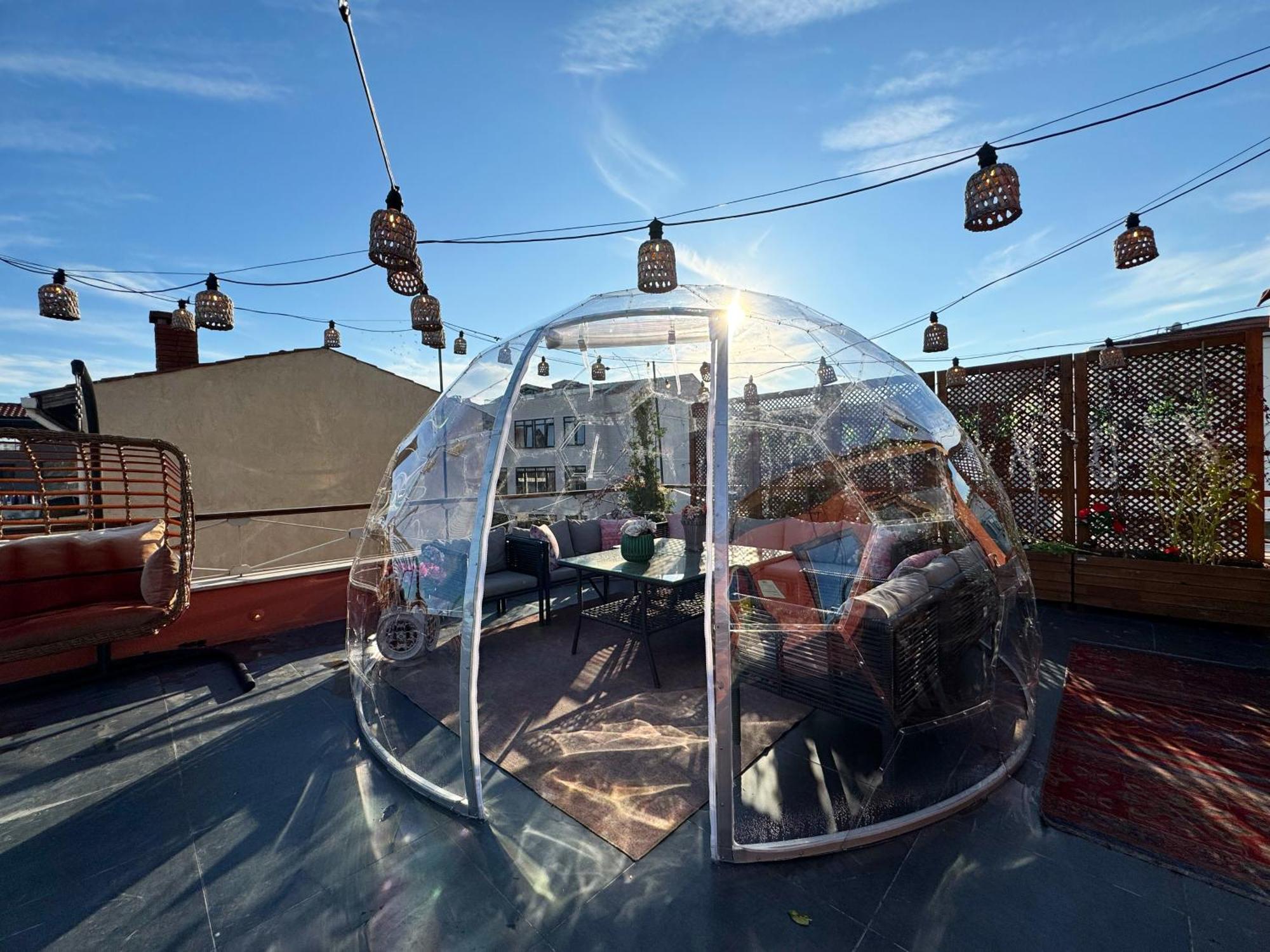 Waterfront Apartment By The Tram - Terrace With Dome & Golden Horn View In Fatih Provincia di Provincia di Istanbul Esterno foto